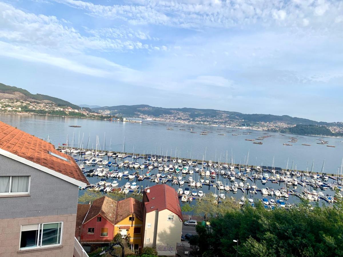 Апартаменти Apartamento Con Vistas Al Mar Y A Vigo En Моанья Екстер'єр фото