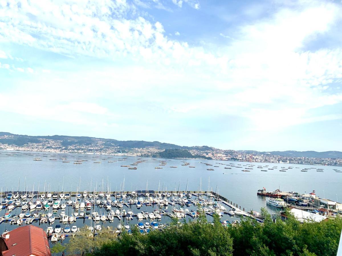 Апартаменти Apartamento Con Vistas Al Mar Y A Vigo En Моанья Екстер'єр фото
