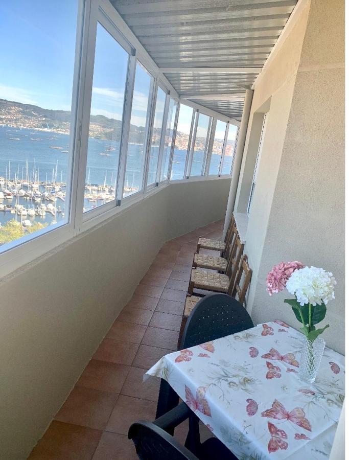 Апартаменти Apartamento Con Vistas Al Mar Y A Vigo En Моанья Екстер'єр фото
